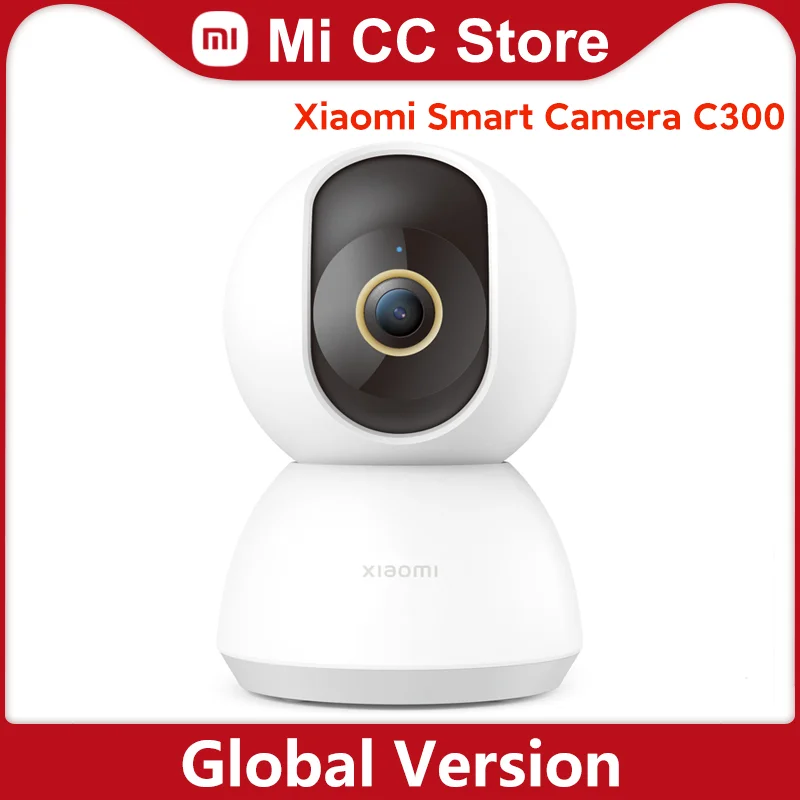 Xiaomi Smart Camera C300 глобальная версия 2K 1296P Ультра четкая инфракрасная камера ночного видения с двухсторонним аудио Mi Home Security Camera
