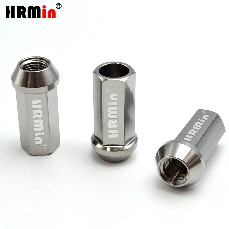Титановая гайка колеса HRMin Gr5 винт M12x1 25x27-45 мм конусное сиденье класса 10 9 с