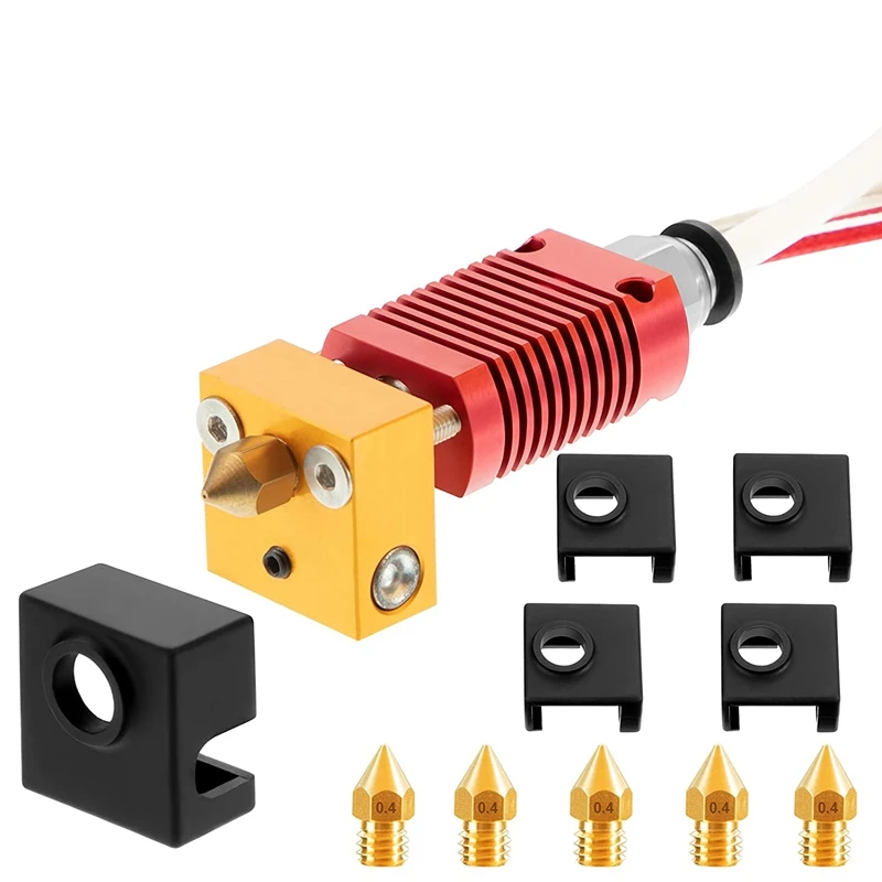 

Ender 3 Hotend,3D Printer Extruder Assembled Hotend Kit 24V 40W Compatible With For Creality Ender 3/Ender 3 Pro Printer