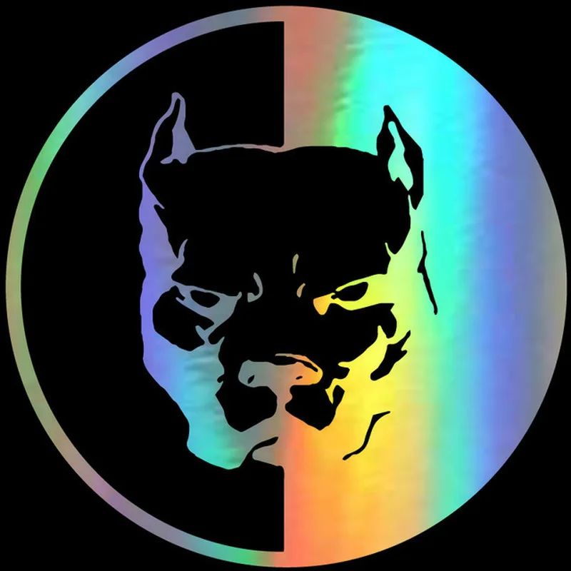 Автомобильная виниловая наклейка 12*12 см, PITBULL, Супергерой, собака, веселая собака, персональная наклейка на машину, забавная 3D наклейка, мотоциклетные наклейки, Стайлинг автомобиля