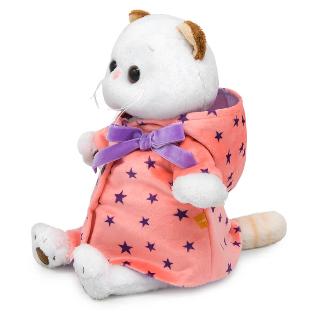 Мягкая игрушка кошечка Ли-Ли в коралловом пальто буди баса Budi Basa 27 см - купить по