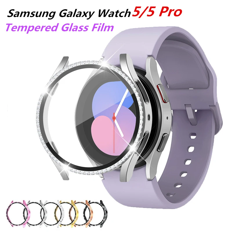 Стеклянная пленка для Samsung Galaxy Watch 5/5 Pro 40 мм 44 45 защита экрана от царапин 4