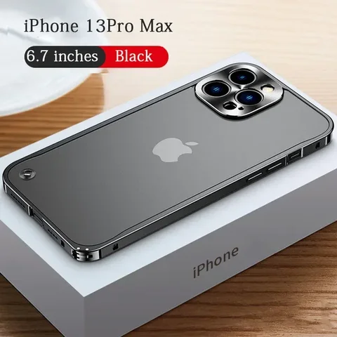 Роскошный Гальванизированный металлический чехол-рамка для iPhone 15 11 12 13 14 Pro Max 12 13 Mini 14Plus, Матовые акриловые чехлы для телефонов