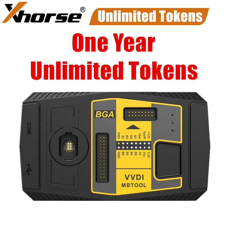 One Year Unlimited Tokens for VVDI MB Password Calculation For Xhorse VVDI MB BGA TOOL