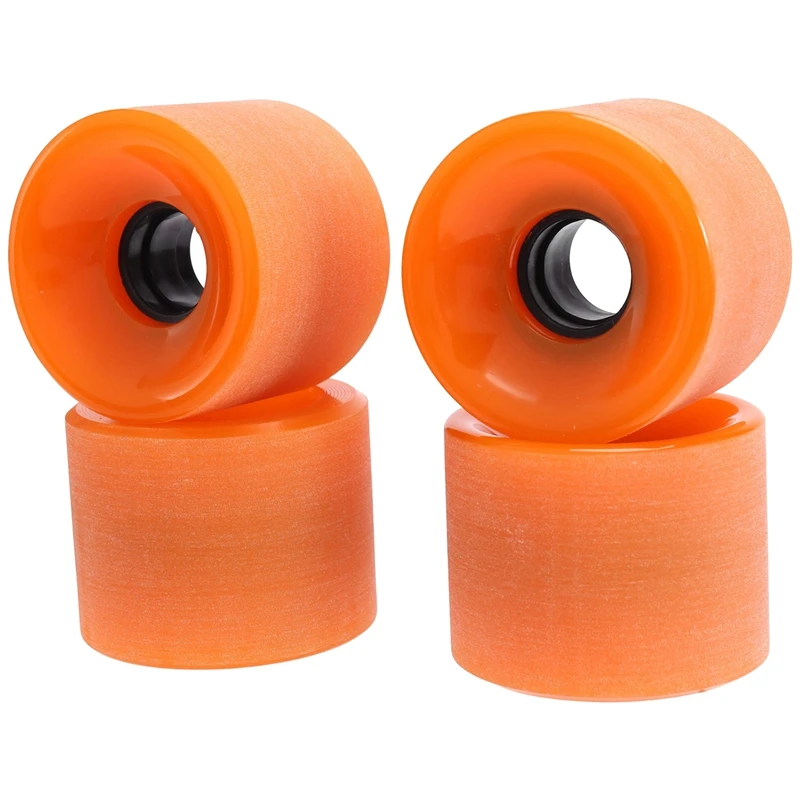 

4Pcs/Set 60X51mm Cruiser Skateboard Wheels PU Wheels Long Board Cruiser Wheels