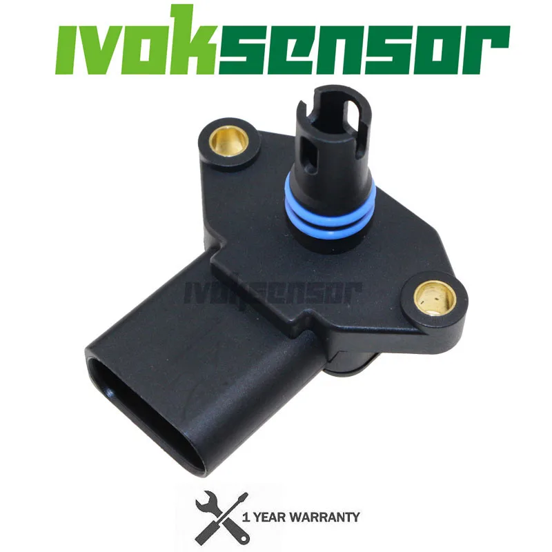 

03D906051 036906051D New For VW Golf MK3 MK4 Vento Bora Polo 1.2 1.6 1.4 16V Intake Manifold Pressure Sensor Map 036906051