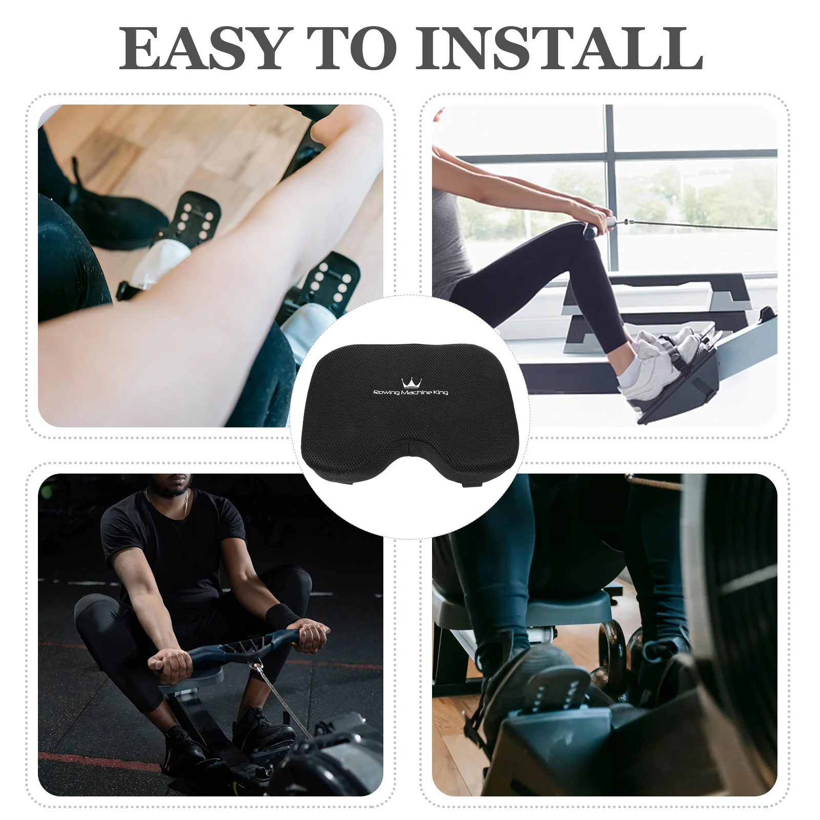 Легкая подушка для сиденья табурет гребной тренажер стула гель аксессуар