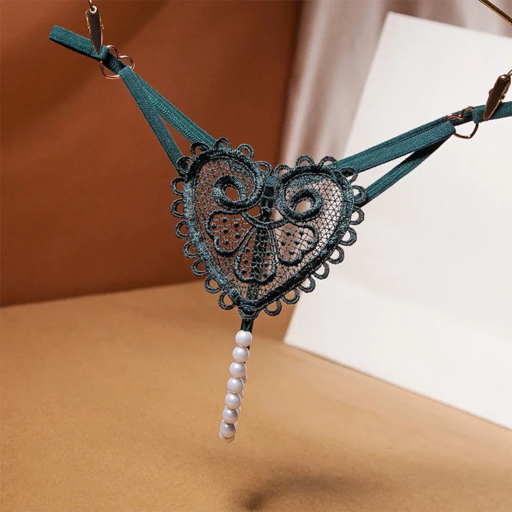 Женские трусики-стринги с открытой промежностью экзотическое нижнее белье