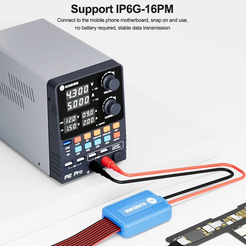 SUNSHINE SS-905K Серия IP6G-16PM Силиконовый кабель питания Гибкий FPC Soft Flex Без батареи, Быстрое включение, Инструменты для ремонта (art.: 3920cf5073b48) - 3920cf5073b48