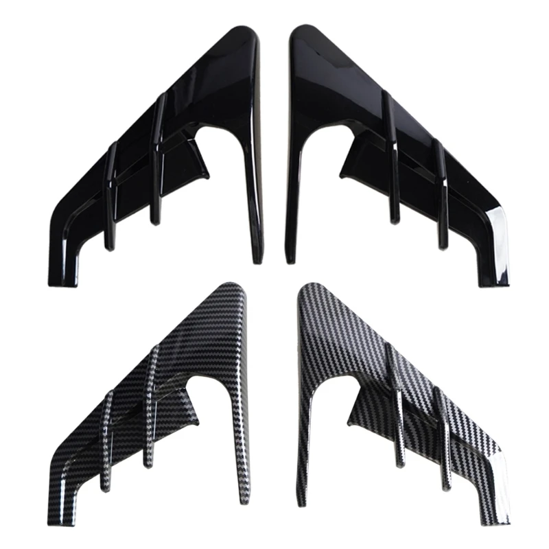 

68UF Car Side Wing Panel Camera Flanks Dustproof Spoiler Cover for Model 3