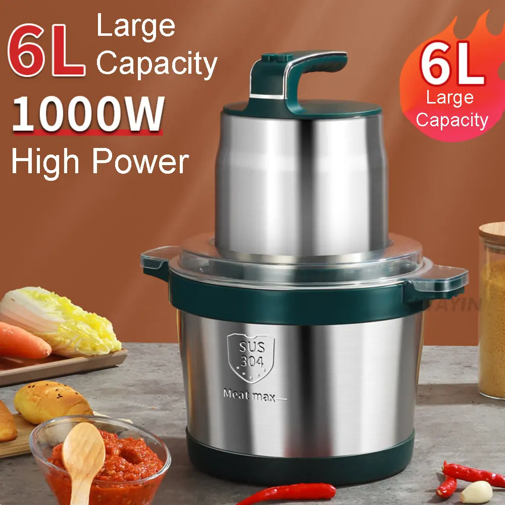 6L Large Capacity Commercial and Household Electric Meat Gri