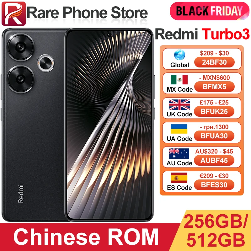 Смартфон Xiaomi Redmi Turbo 3 12/256ГБ 12/512ГБ