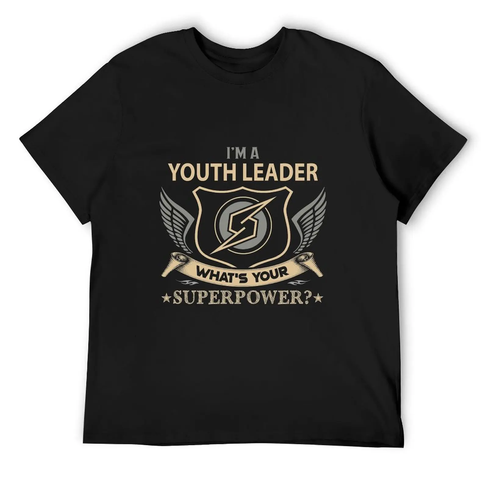 Футболка Youth Leader - Superpower Job Gift Item винтажные футболки винтажная аниме рубашка с