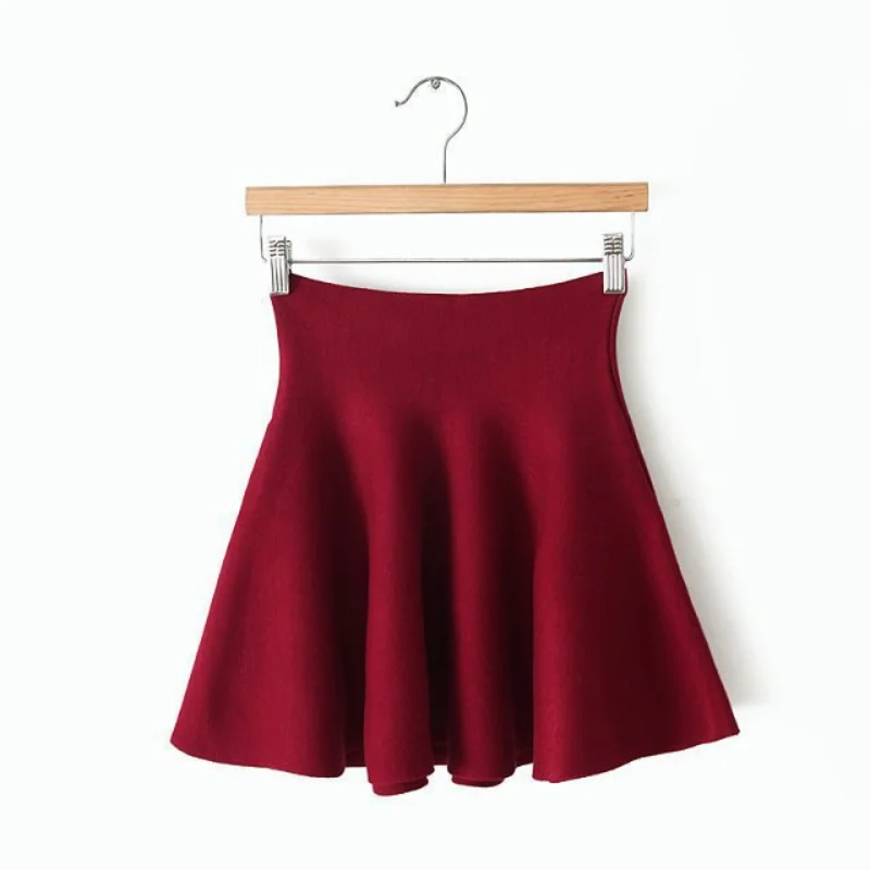 Новая Корейская плиссированная юбка с рисунком гусиные лапки высокой талией