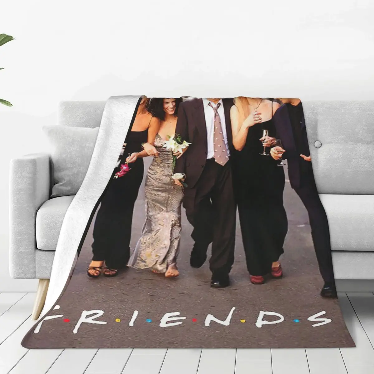 

Одеяла для ТВ-шоу друзей, зеленые флисовые винтажные дышащие одеяла Рэйчел, домашние всесезонные одеяла