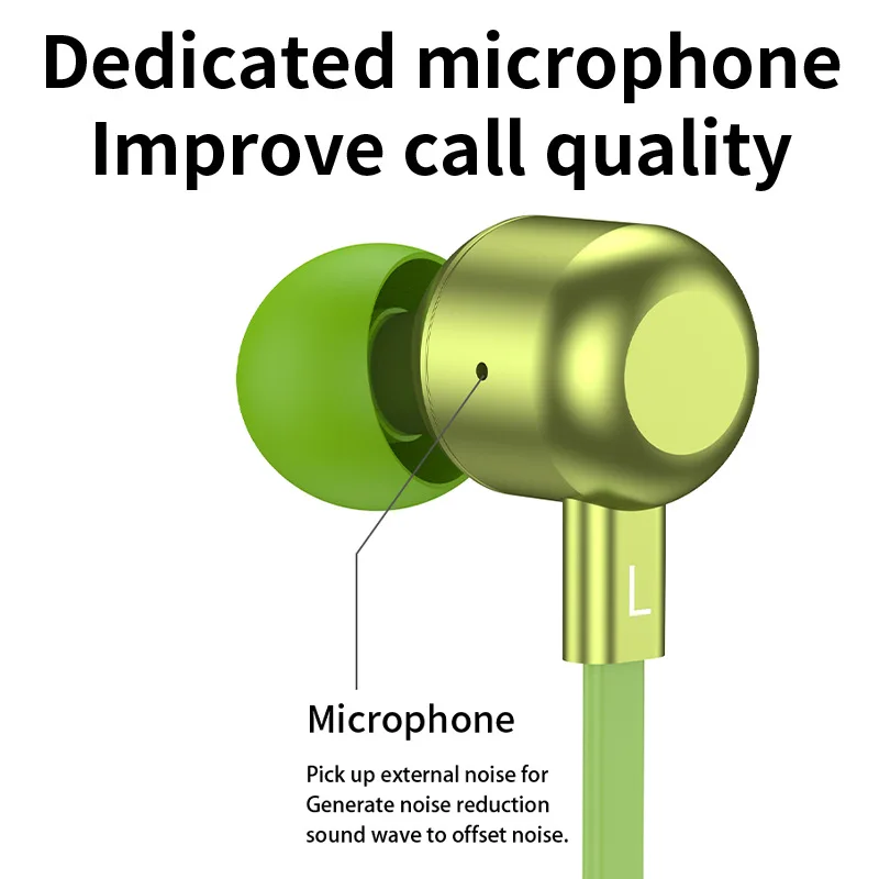 Bluetooth 5.1 беспроводные наушники с Mircophone портативные шейным ободом Спортивная