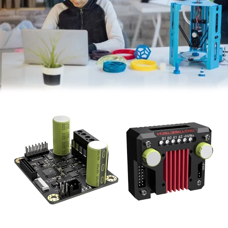 

TMC5160T V1.0 Highpower Stepper Motor Driving Control Chip Motor Driveror