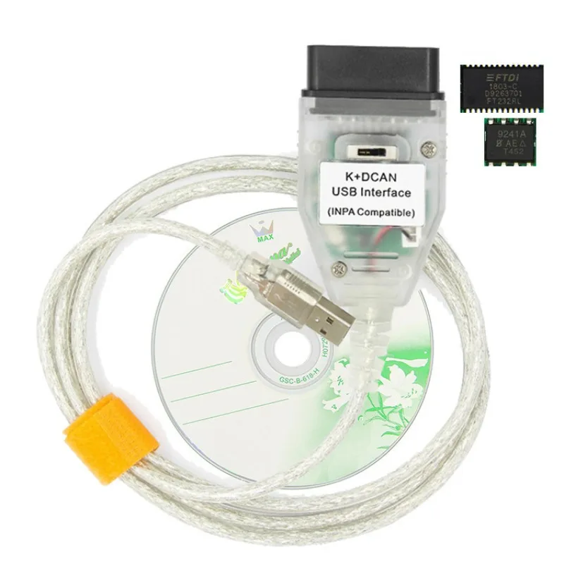 Ремневой переключатель INPA K + Can FT232RL OBD2 для стандартной линии тестирования