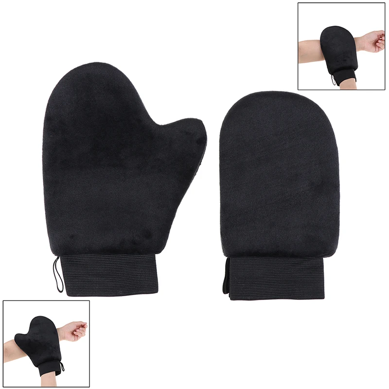 

Reusable Body Self Tan Applicator Tanning Gloves Cream Lotion Mousse Body Cleaning Glove Self Tanner Body Cleaning Glove 2 Types