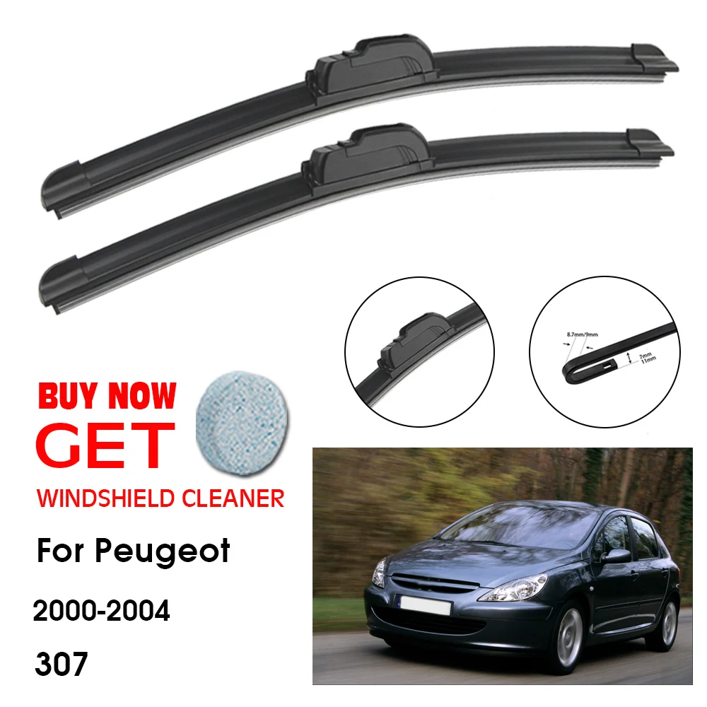 

Щетка стеклоочистителя для Peugeot 307, 28 + 26 дюймов, 2000-2004