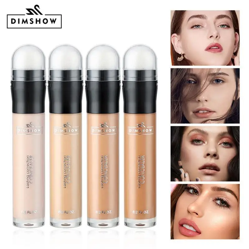 

4 Colors Concealer Foundation Full Cover Face Corrector Hide Blemish Dark Circle Contour Stick Face Makeup Primer Pen Cosmetics