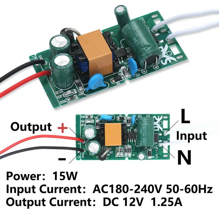 

Трансформаторы DT&ZM для светодиодной ленты AC220V DC12V