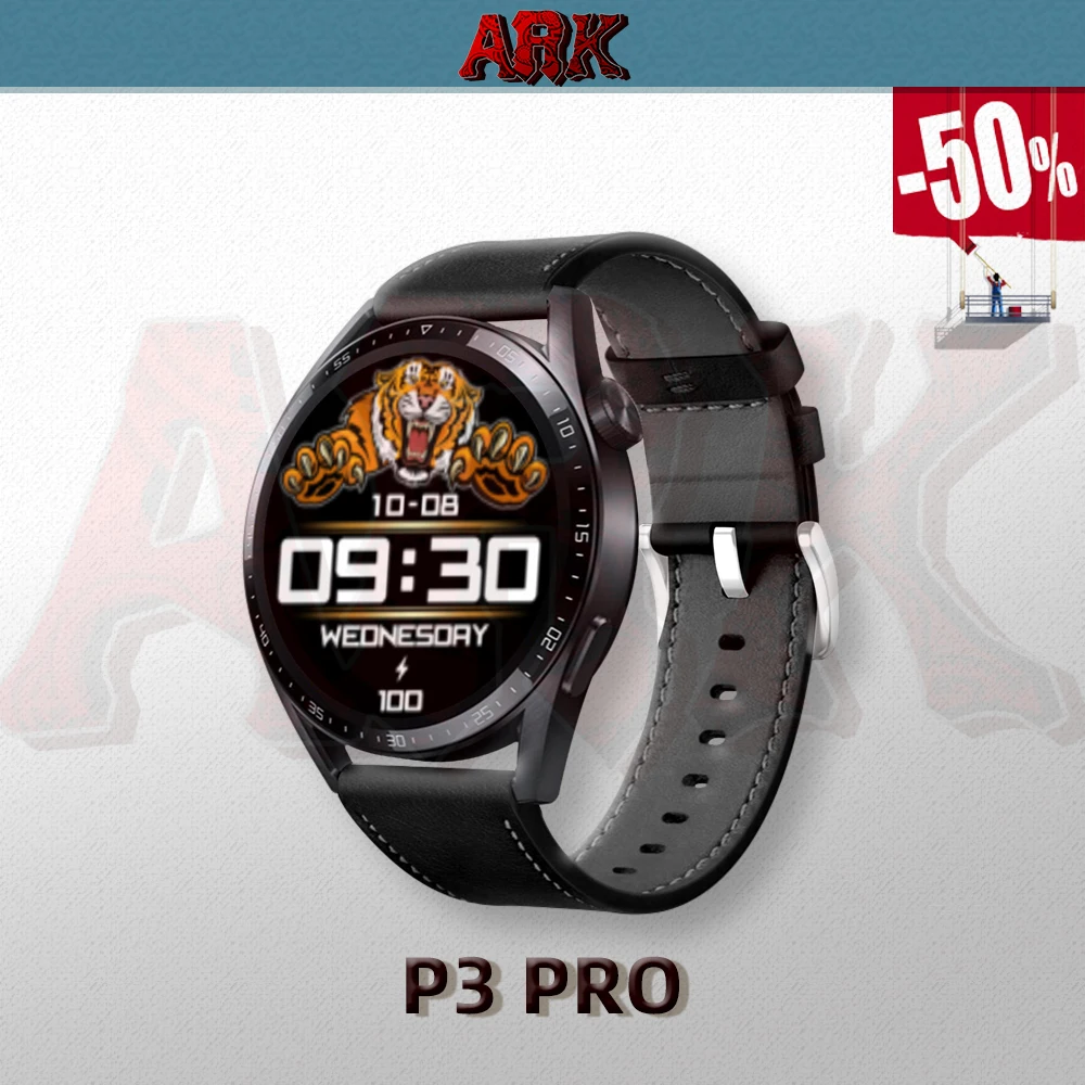 

ARK 2022 P3 Pro Original Smart Watch Men Sleep Heart Rate Monitoring Sport Fitness Watch NFC Smartwatch for Android Ios Phone