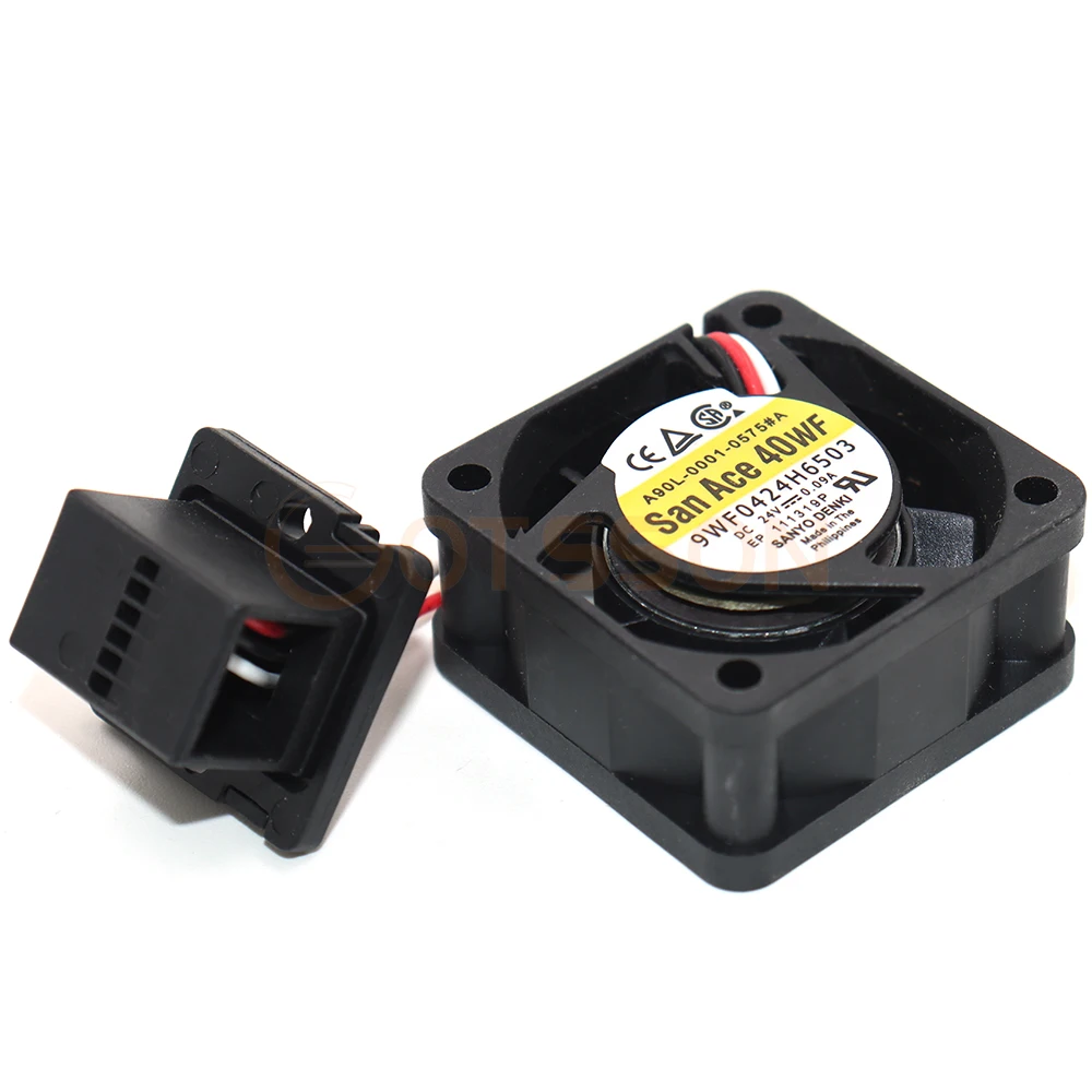 Фото Новинка, охлаждающий вентилятор Fanuc для SANYO 9WF0424H6503 A90L-0001-0575 # A 4020 40*40*20 мм DC24V 0.09A 4 см №4