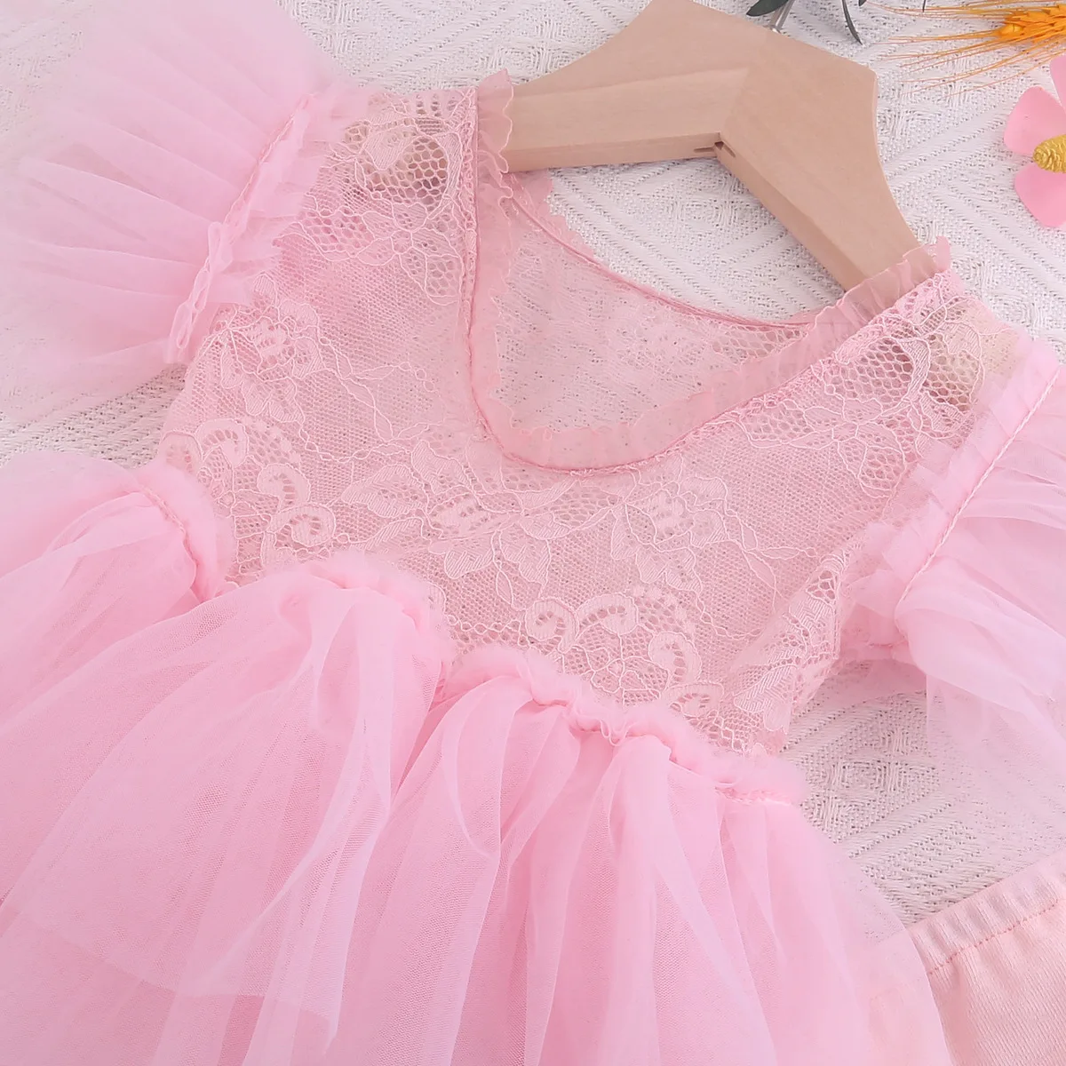 2 шт./комплект кружевное платье и шорты для фотосъемки новорожденных