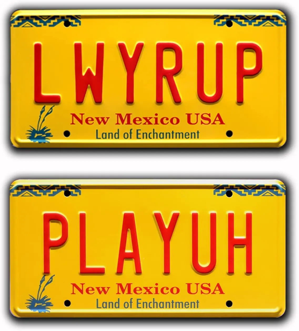 

Celebrity Machines Better Call Saul | LWYRUP + PLAYUH | Metal License Plates 1