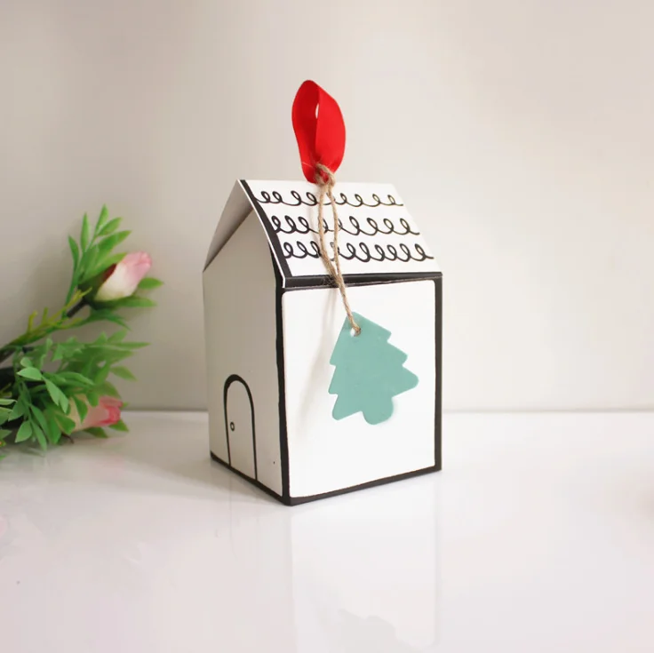 Wedding Favors Candy Boxes Xmas Party Gift Box Biscuit Box