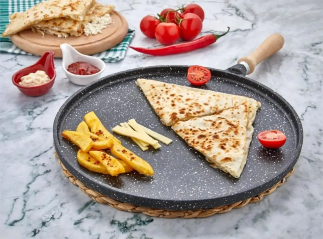 

Granite casting pancake Pizza pan 36 CM