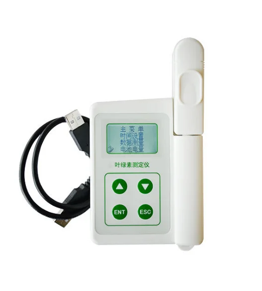 

Handheld Chlorophyll Meter Plant Nitrogen Content Temperature Humidity Detector Plant Nutrition Tester