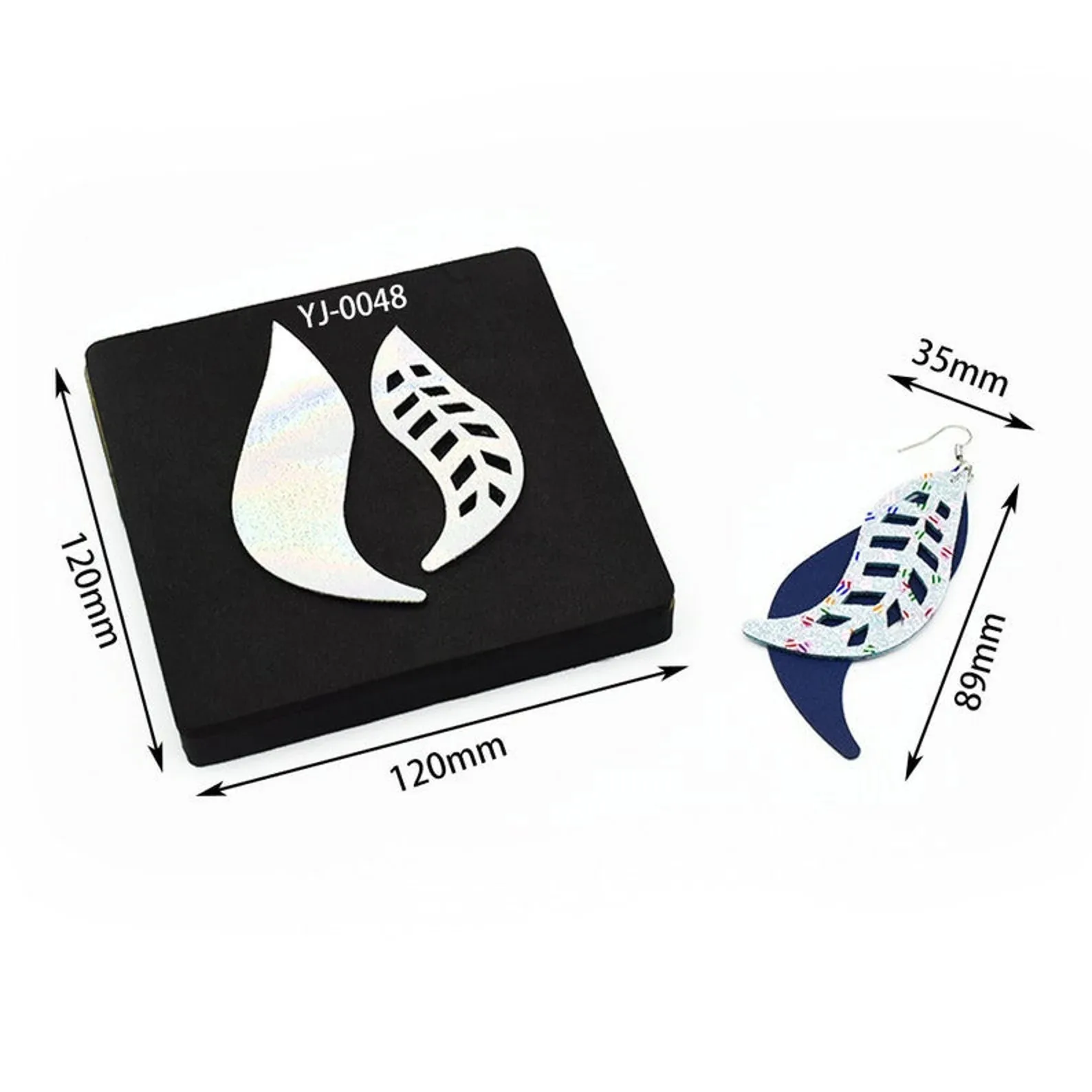 EA03 Деревянная Форма серег подходит для большинства машин