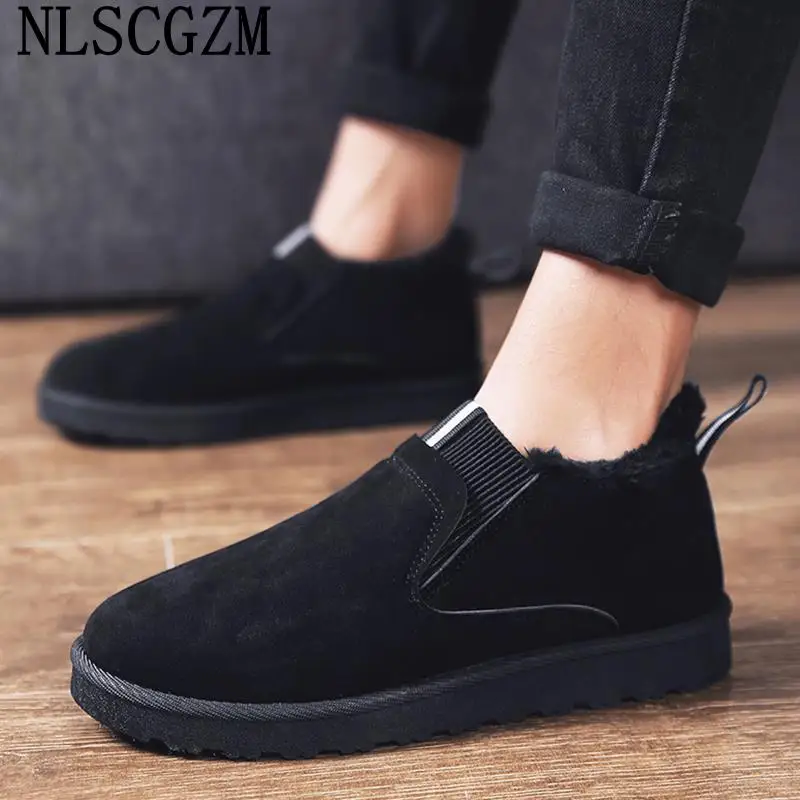 

Loafers Suede Shoes for Man 2023 Designer Casual Shoes Man Fashion Slip on Shoes Men обувь мужская зима Zapatillas De Hombre