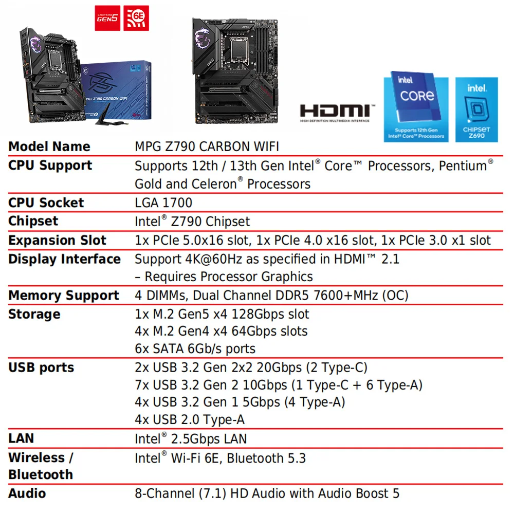 Msi 1700 ddr5. Mpg z790 Carbon WIFI. MSI z790 Carbon WIFI. Распиновка MSI z790 Carbon. Mpg z790 Carbon Max WIFI.