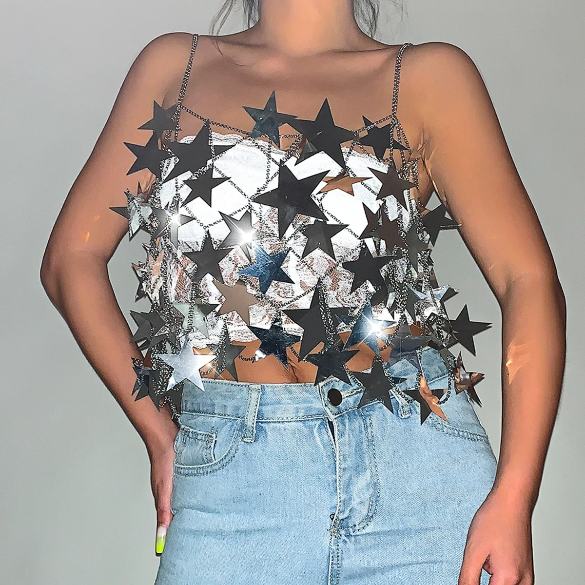 Сексуальное женское бикини XIKH цепочки для тела плявечерние женская мода