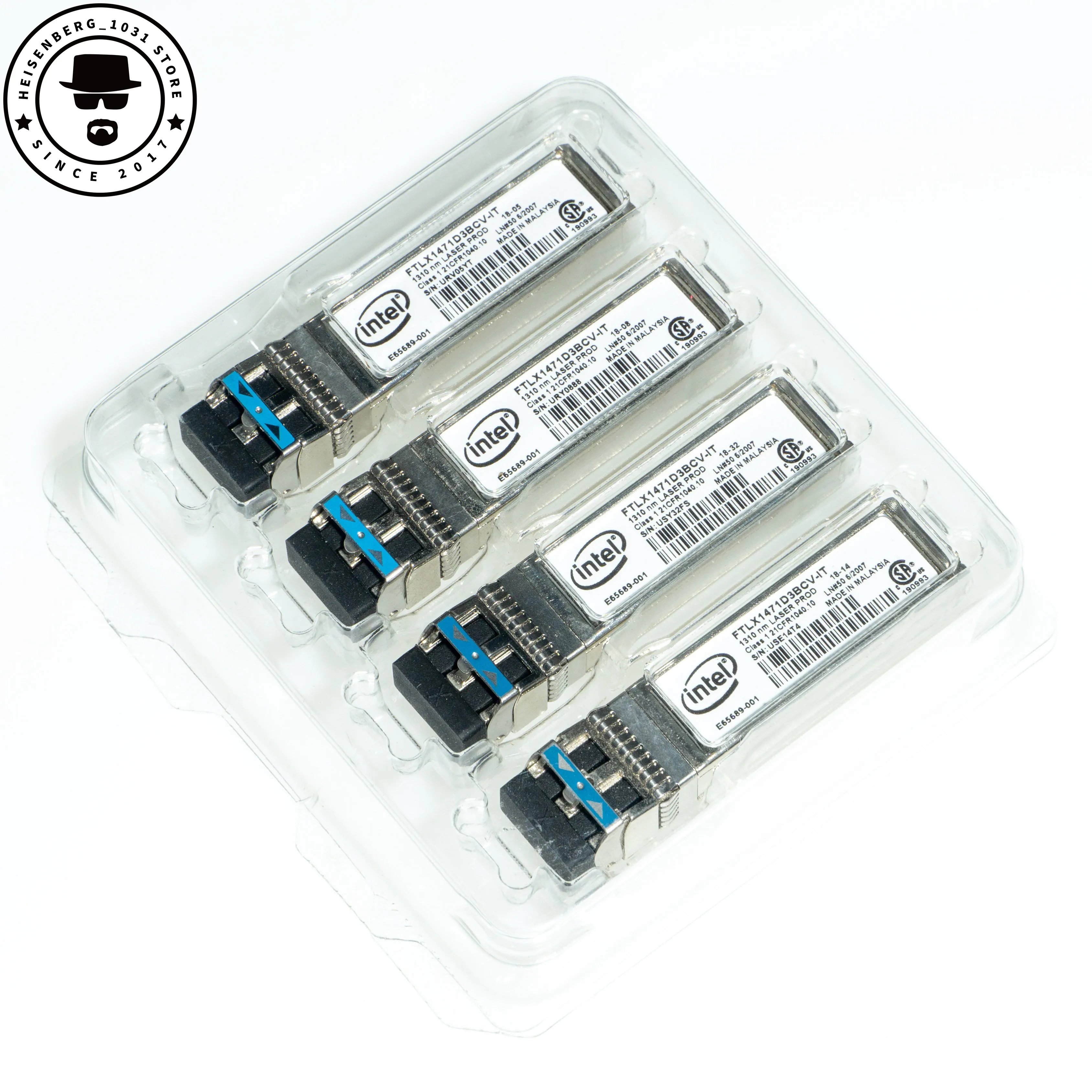 Intel FTLX1471D3BCV-IT Dual-Rate Fiber 10Gbase-LR & 1000Base-LX 1310nm SFP + трансивер для Ethernet-адаптера серии X520/X710