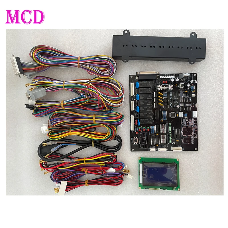DIY Toys Vending Crane Claw Machine English Gantry Motherboard Game PCB Board LCD Display Sensor Counter Harness Arcade Machine