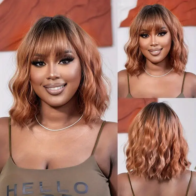 Hair Wigs With Bangs Replacement Wigs For Women Daily Party