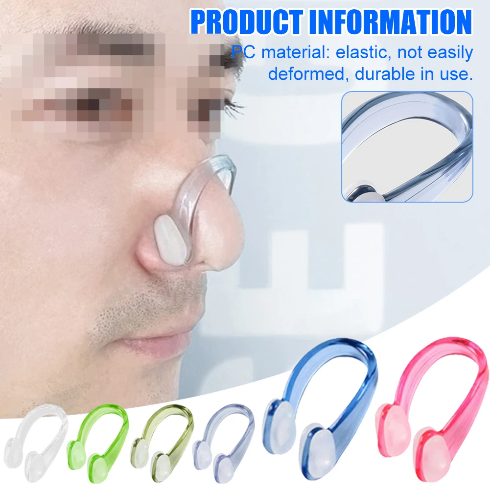 

1 шт., силиконовые зажимы для носа для плавания