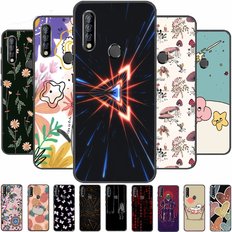 

Cute Cartoon Anime For Oukitel C17 Pro Case Printing Silicone Soft TPU Phone Cases For Oukitel C17Pro Back Cover Bumpers