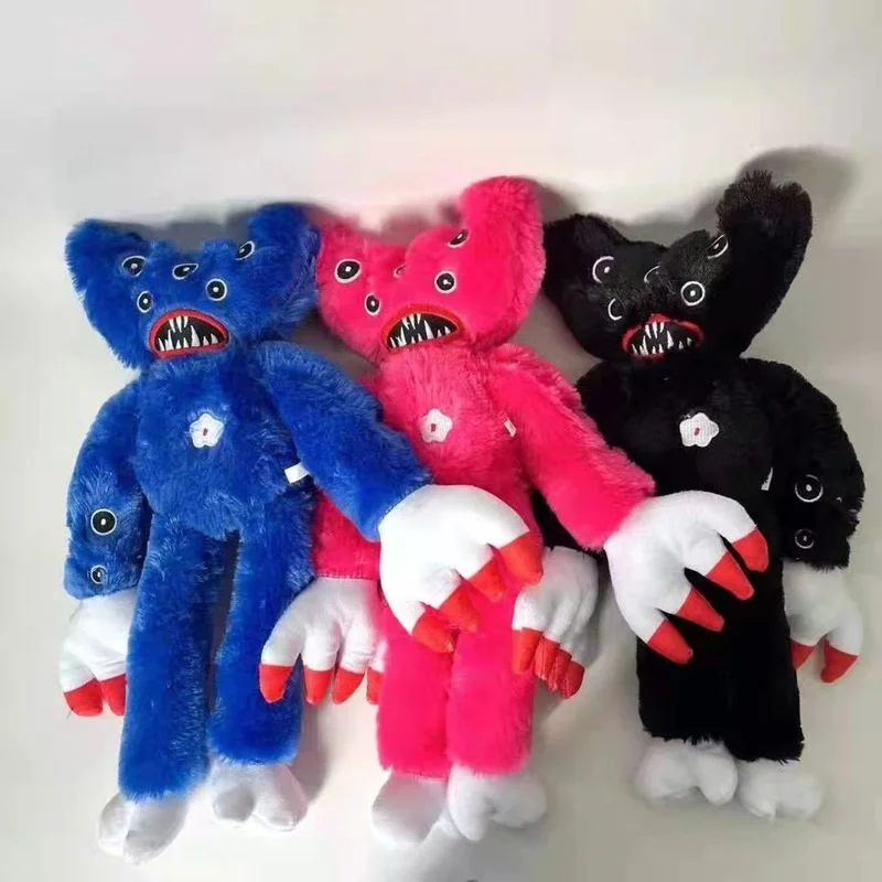 

42CM Killy Willy Plush Poppy Playtime Toy Huggy Wuggy Hague Vagi Black Eyes Spider Toy Cute Cartoon Game Dolls For Birthday Gift