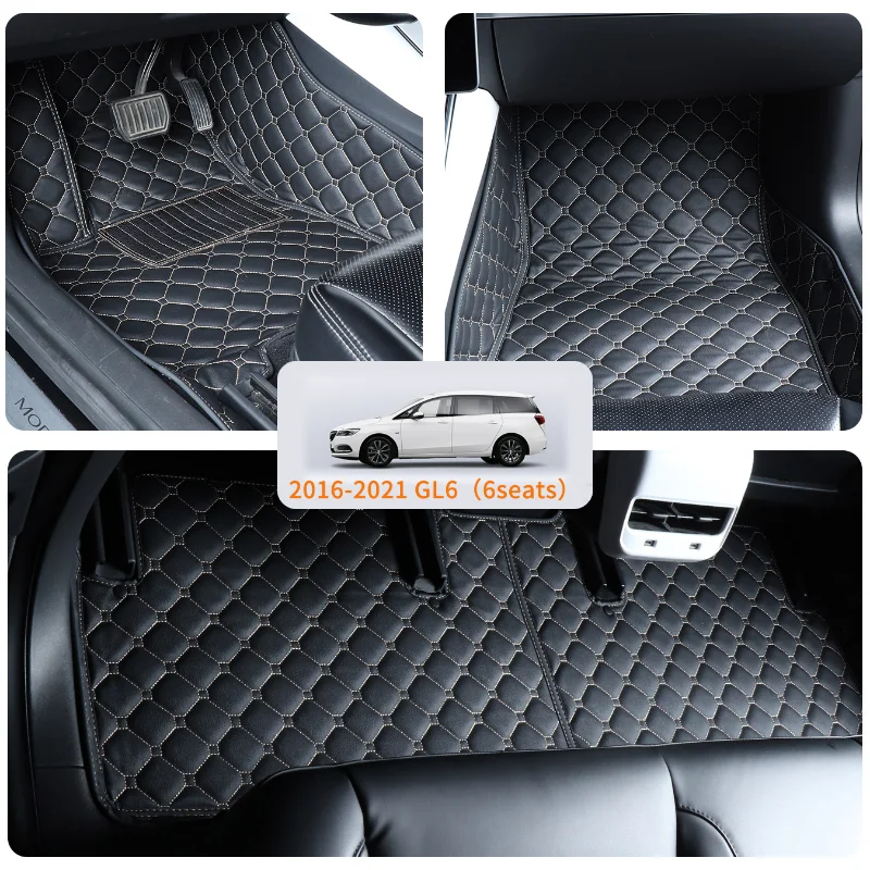 

For 2018-2021 GL6 (5seats) Fully Surrounded By 3D Stereoscopic Three-layer Car Mats Leather High-end Interior Accessories