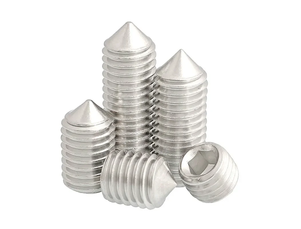 200 шт. установочный винт с шестигранной головкой конусный наконечником всех