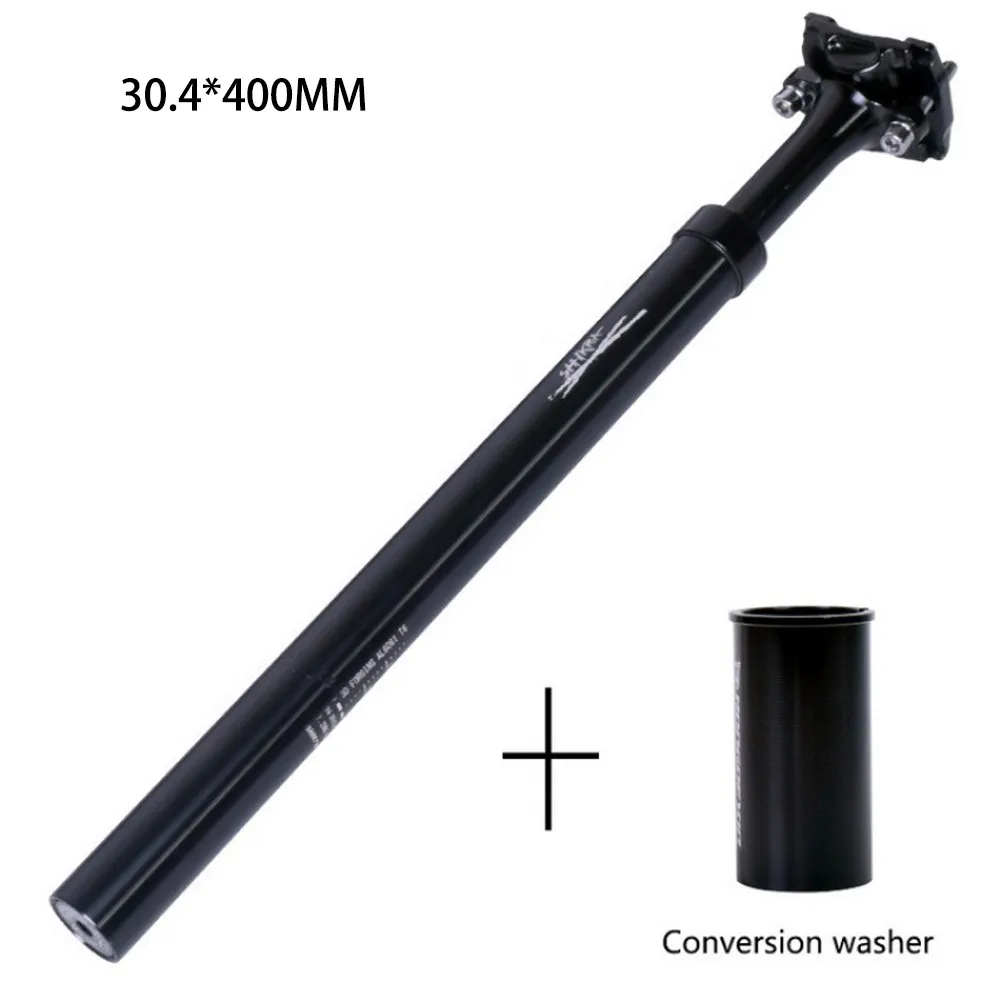 

Bicycle Shock Absorber Spring Seatpost 27.2/30.4/30.8/30.9/31.6x400MM For MTB Seat Tube Two Models With Clip/dual Track Parts