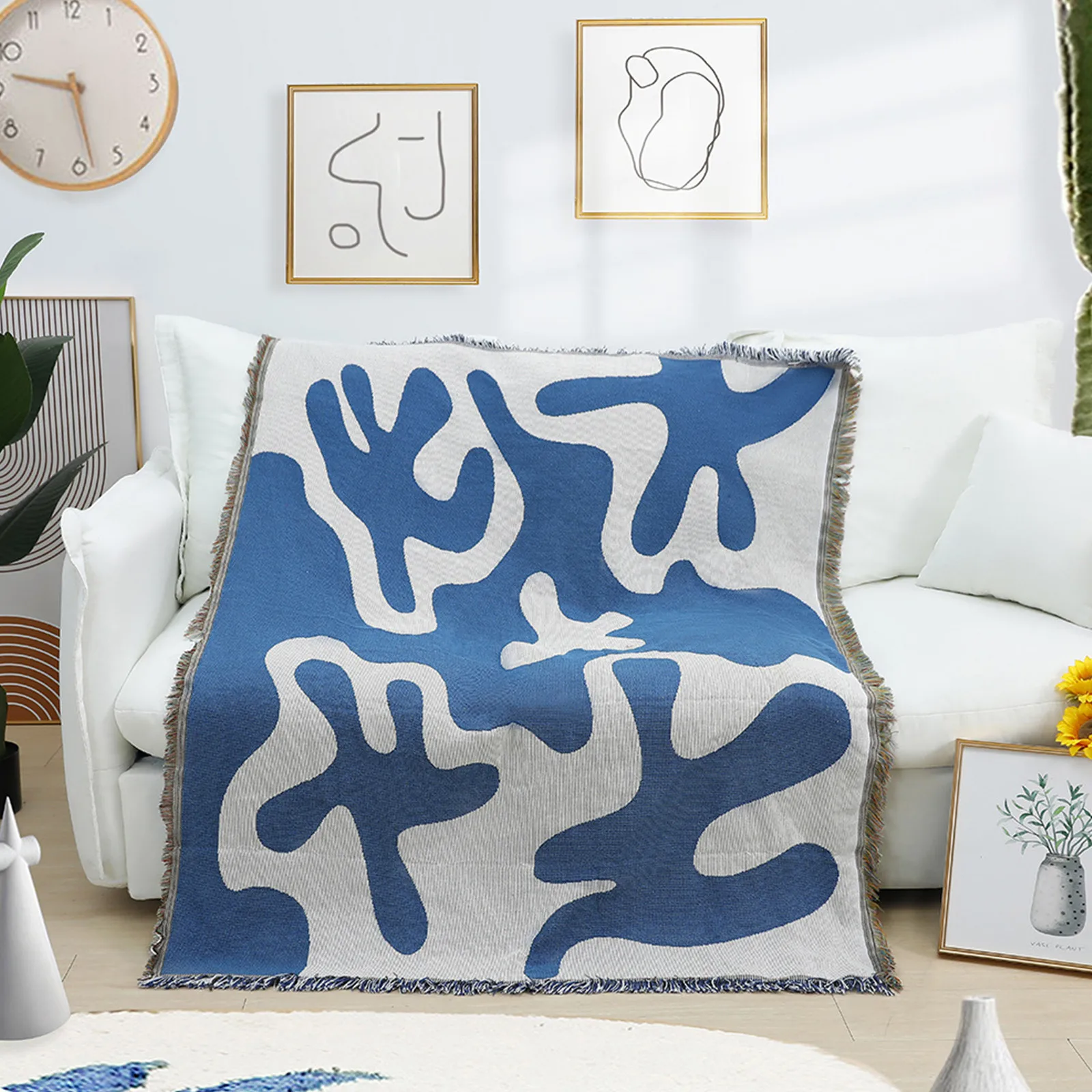 

Ветровой гобелен, американский яркий чехол, ковер, коврик для окон, ковер для кровати, покрывало для дивана, покрывало, мягкое покрывало для ...