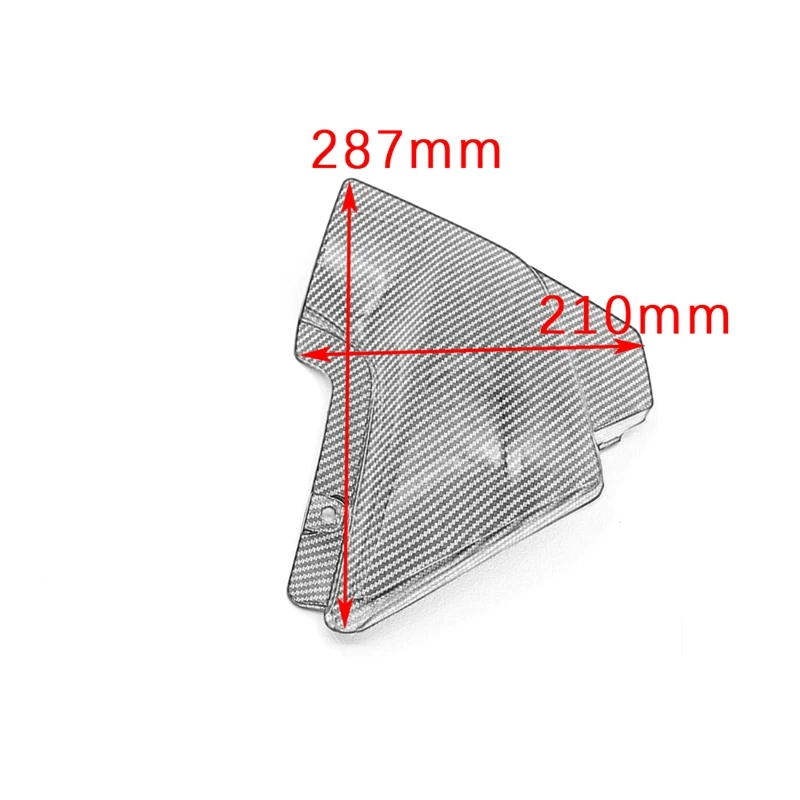 Обтекатели боковой панели из углеродного волокна защитная рамка для корпуса Honda