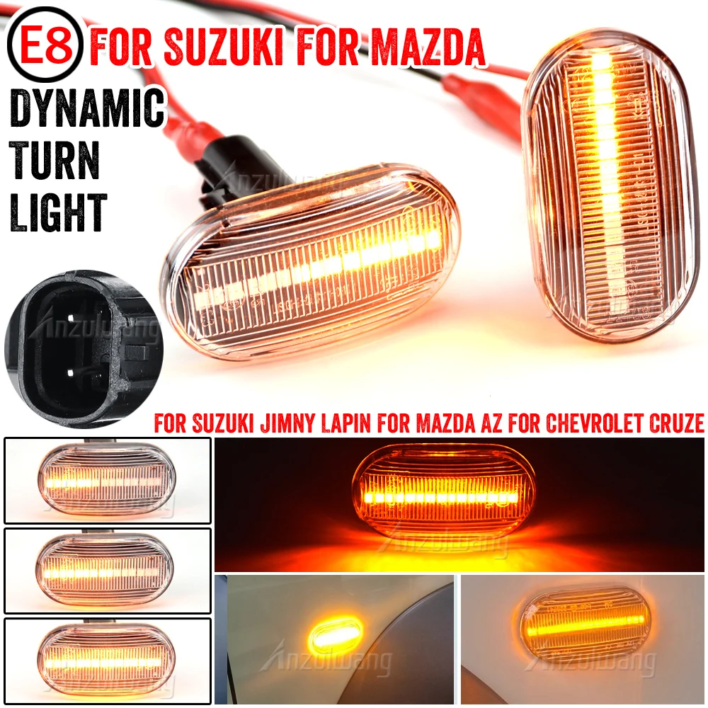 Динамический фонарь с боковым указателем поворота ретранслятор для SUZUKI JIMNY JB64W
