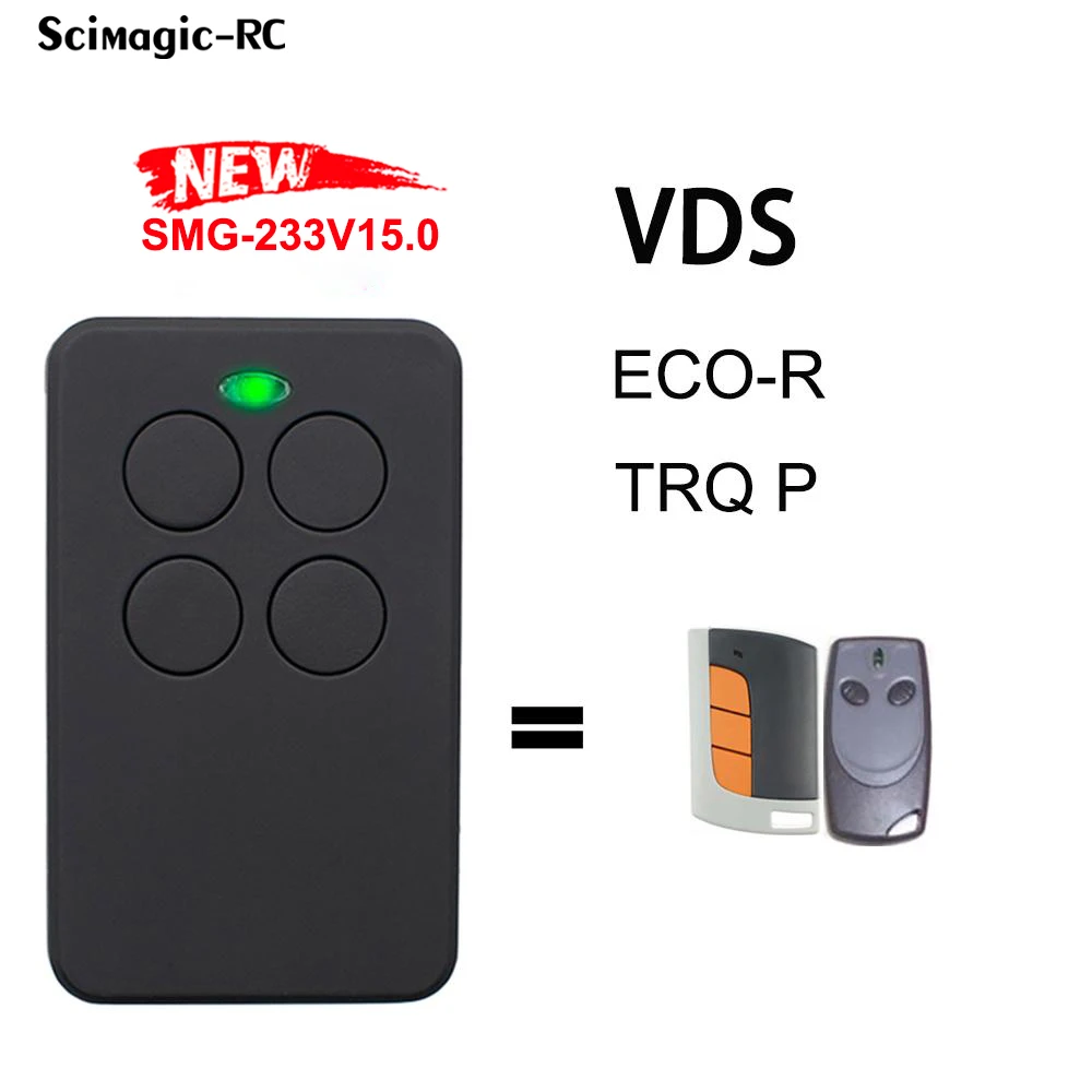 100% клонирование VDS 433 МГц гаражный пульт дистанционного управления TRQ P/ECO-R 92
